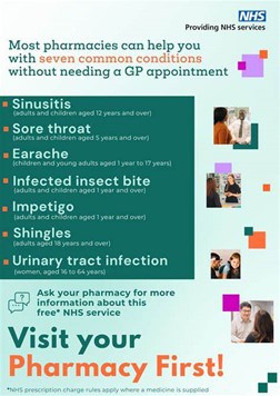 Visit your Pharmacy Frist!